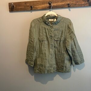 Chico's Olive Green Jacket